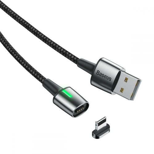 BASEUS LIGHTNING MAGNETIC CABLE 200CM BLACK na Arena.pl