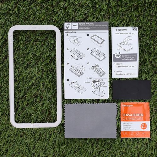 Szkło do iPhone 11 Pro, Spigen Glas.tR AM, 2 szt. na Arena.pl