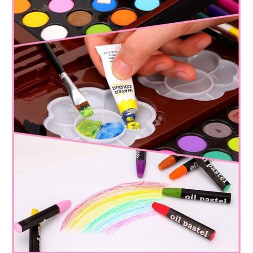 Zestaw Artystyczny do Malowania w Walizce - Blue na Arena.pl