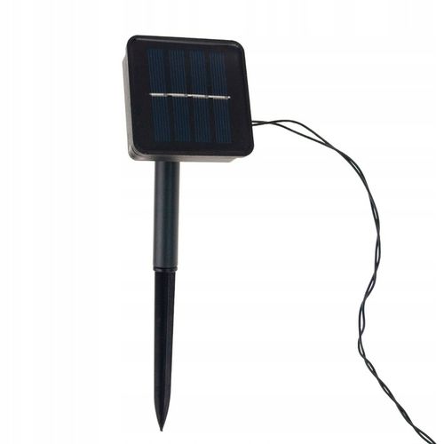 LAMPKI CHOINKOWE SOLARNE 500 LED 52m GIRLANDA ZIMNE BIAŁE 8 FUNKCJI na Arena.pl