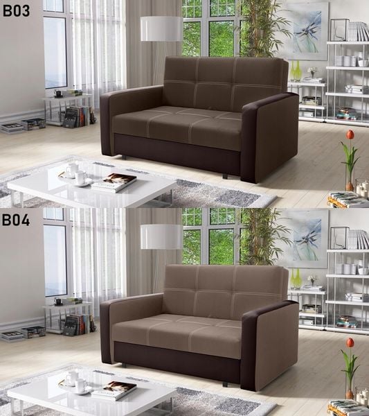 Sofa Bella II rozkładana, pojemnik na pościel zdjęcie 5