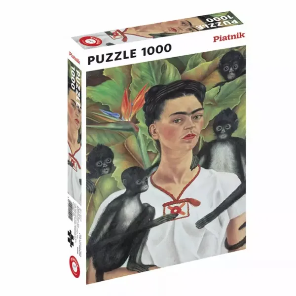 Puzzle 1000 elementów. Frida Kahlo, Autoportret zdjęcie 1