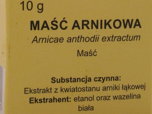Maść arnikowa - Elissa - 10 g na Arena.pl