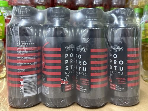 Tymbark Po Prostu napój wiśnia-granat 0,4l - karton na Arena.pl