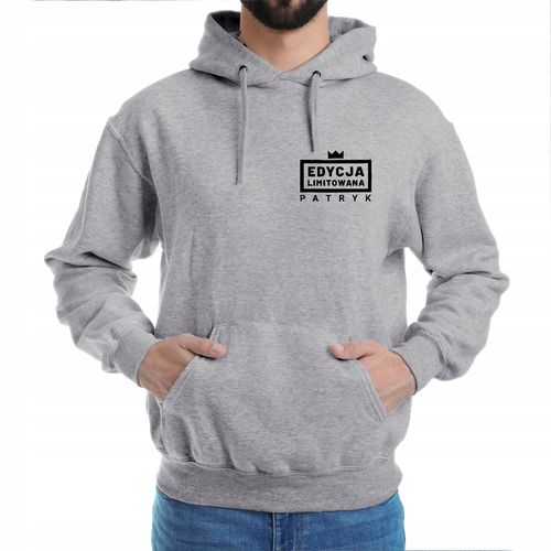 BLUZA z KAPTUREM MĘSKA XL +IMIĘ PUDEŁKO na PREZENT na Arena.pl