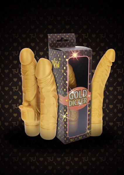 Gold Dicker Stim Vibrator Gold zdjęcie 9