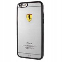 ETUI Ferrari Hardcase FEHCP6LBK iPhone 6/6S Plus racing shield transparent