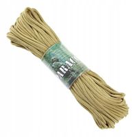 LINKA PARACORD SZNUR 30 METRÓW 3mm grubość COYOTE