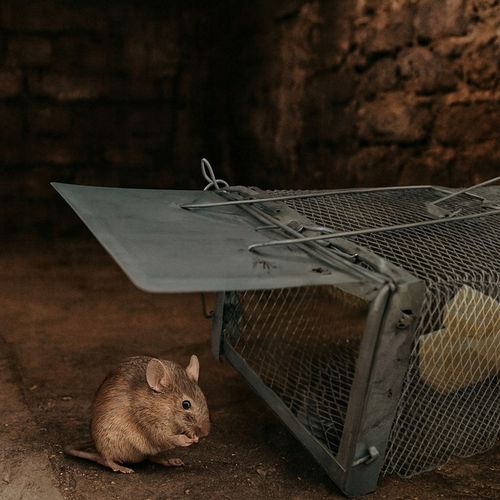 DUŻA ŻYWOŁAPKA NA MYSZY SZCZURY WYDRY ŁASICE KUNY PUŁAPKA ŁAPKA na Arena.pl
