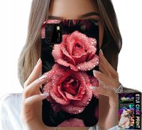 ETUI DO HUAWEI Y5P - PIĘKNE RÓŻOWE RÓŻE, KWIECISTE WZORY, CASE