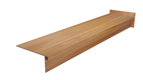 STOPNICA GRESOWA DREWNO ZŁOTY DĄB | STOPIEŃ Z NOSKIEM |GRES SCHODOWY 120x30 na Arena.pl