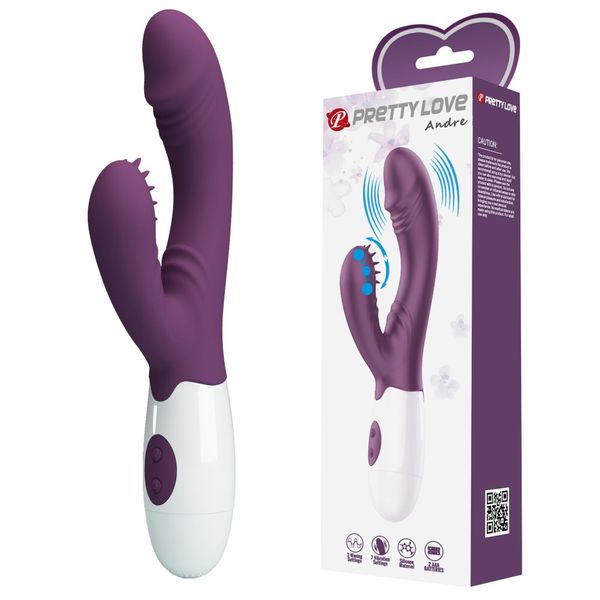 PRETTY LOVE - Andre purple, 3 waving modes 7 vibration functions zdjęcie 1