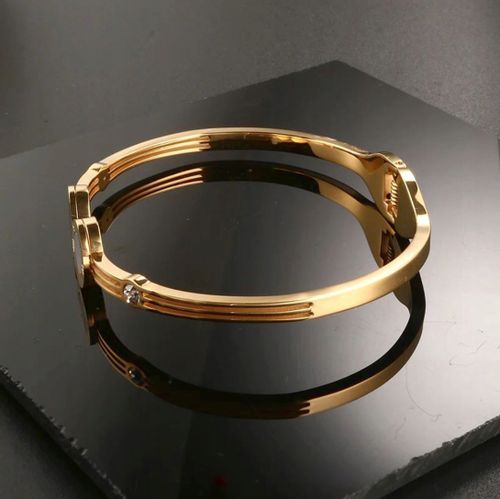 Bransoletka Złota Stal Chirurgiczna 18K na Arena.pl