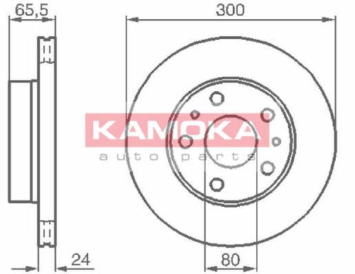 TARCZA HAM PRZOD 300X24 V na Arena.pl
