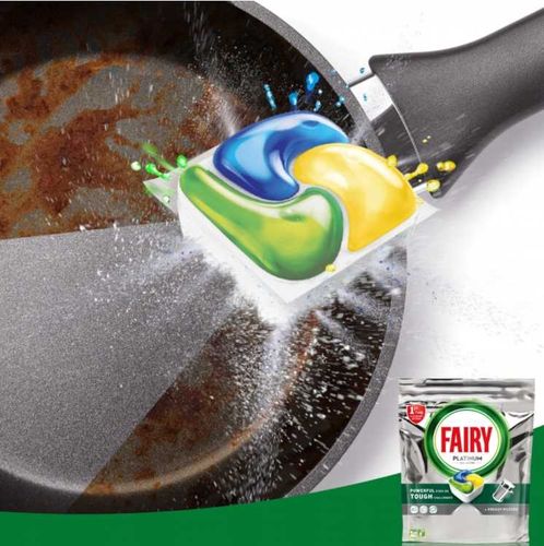 fairy kapsułki do zmywarki platinum all in one lemon 81 szt. na Arena.pl