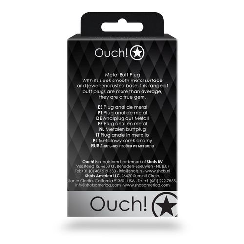 Round Gem Butt Plug - Small na Arena.pl