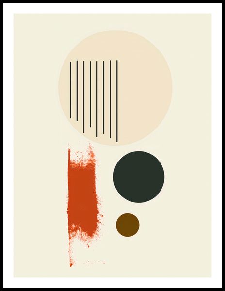 Plakat 60x80cm Symetryczna Struna zdjęcie 3