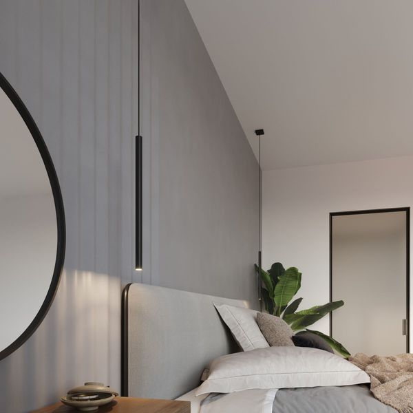 Lampa wisząca PASTELO 5P czarna zdjęcie 9