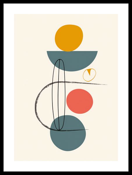 Plakat 29,7x42cm Równe Kompozycje zdjęcie 3