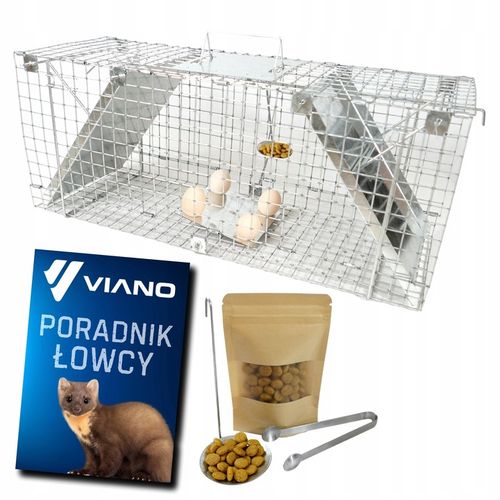 ŻYWOŁAPKA PUŁAPKA NA KUNY SZCZURY ŁASICE NORKI TCHÓRZE ŁASKI ŁAPKA na Arena.pl