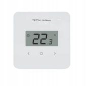Przewodowy regulator pokojowy R-S2 biały WG.23.0056 Sinum TECH Sterowniki