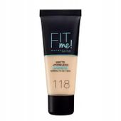 Maybelline Fit Me Podkład matujący 118 nude