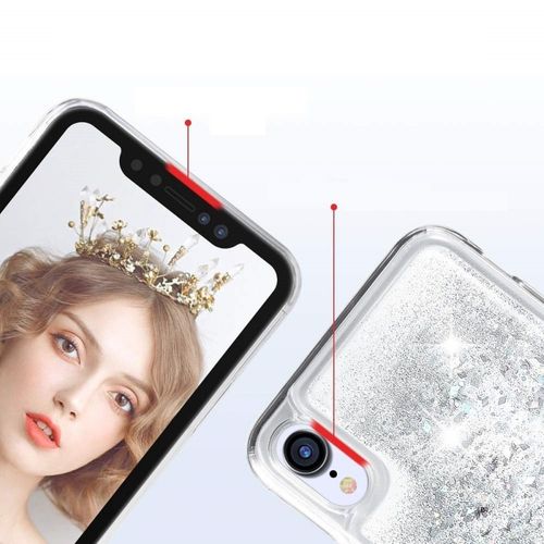 Etui Liquid Iphone X Srebrne na Arena.pl