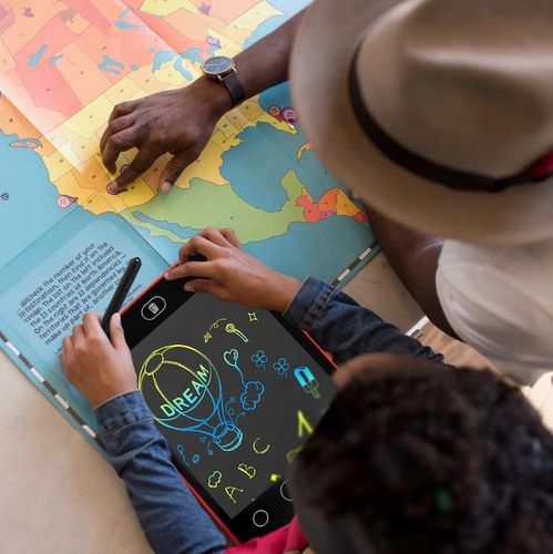 TABLET GRAFICZNY DO RYSOWANIA 8,5 CALA TABLICA ZNIKOPIS MULTIKOLOR PREZENT na Arena.pl