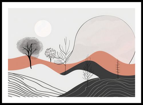 Plakat 66,5x46,5cm Półcień Widoku na Arena.pl