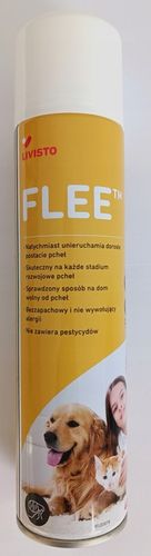 SPRAY NA PCHŁY ROZTOCZA PASOŻYTY niszczy alergeny w domu Flee 400 ml na Arena.pl
