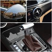 300CM FOLIA WINYLOWA Z WŁÓKNA WĘGLOWEGO 7D, NAKLEJEK, NA SAMOCHÓD, MOTOCYKL