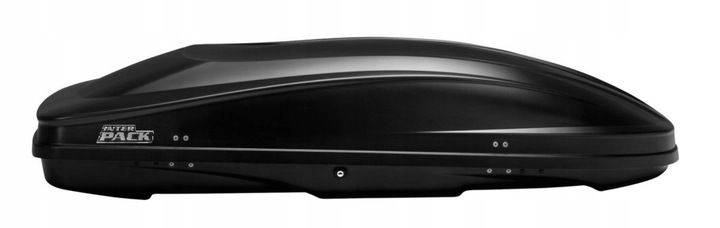 Box dachowy bagażnik Inter Pack Stella 370 czarny kevlar zdjęcie 1