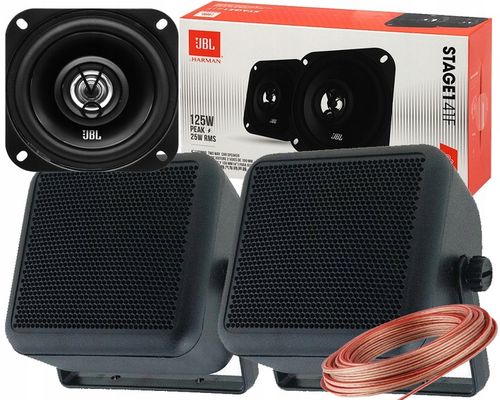 KOLUMNY NAŚCIENNE SUFITOWE NATYNKOWE JBL WZMACNIACZ BT NAGŁOŚNIENIE ZESTAW na Arena.pl