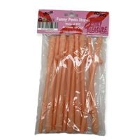kinky pleasure - penis drinking straws 10 pcs