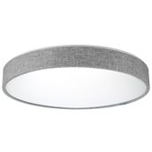 Plafon do salonu Collodi LED 50W 3000-6500K round szara