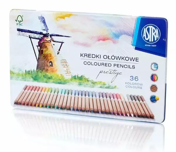 Kredki ołówkowe Prestige, 36 kolorów zdjęcie 1