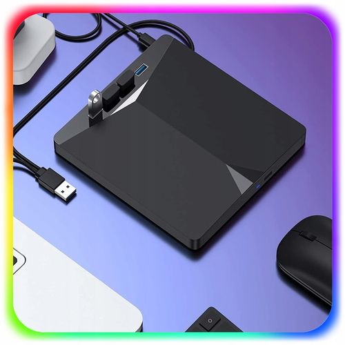 NAPĘD ZEWNĘTRZNY CD DVD ODTWARZACZ PŁYT PRZENOŚNY NAGRYWARKA HUB USB-C 3.0 na Arena.pl