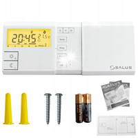 REGULATOR STEROWNIK TEMPERATURY PRZEWODOWY KOTŁA PIECA SALUS + MIARA GRATIS