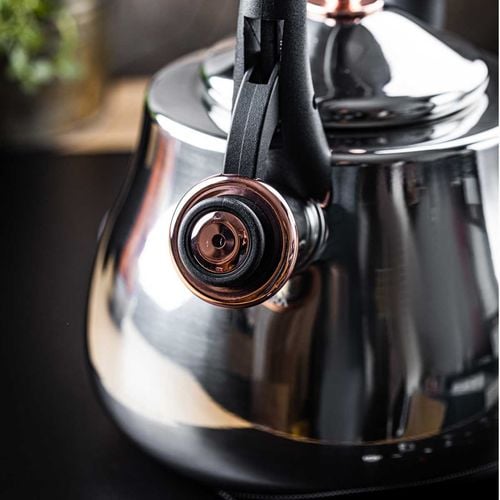 czajnik stalowy z gwizdkiem 2,8l klausberg kb-7776 na Arena.pl