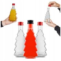 5X Butelka CHOINKA 250 ml likier nalewki PREZENT NA ŚWIĘTA BOŻE NARODZENIE