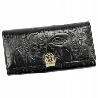 gregorio portfel skóra ekologiczna czarny kobieta