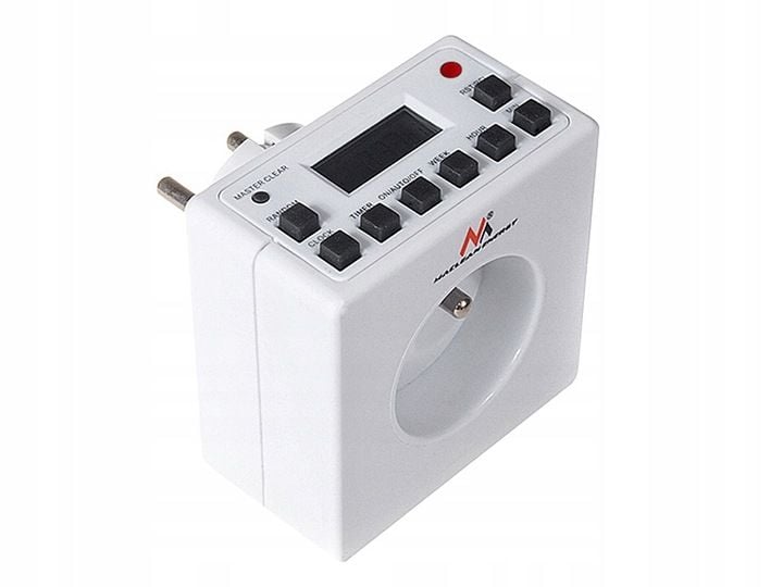 WYLACZNIK WŁĄCZNIK BOJLER PROGRAMATOR CZASOWY CYFROWY TIMER MOCNY 16A 3600W zdjęcie 7