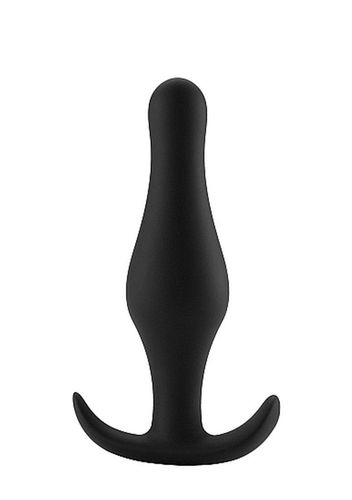 butt plug with handle - medium - black na Arena.pl