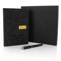 Notes z Grawerem Długopis w Pudełku Zestaw Prezentowy na Dzień Nauczyciela