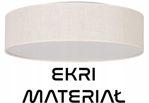 Stylowy nowoczesny plafon LIVO Ø 30 czarny na Arena.pl