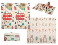 Duża Dwustronna Piankowa Mata Edukacyjna antypoślizgowa 180x200cm (I166)