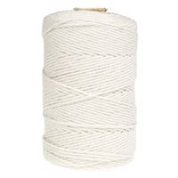 SZNUREK bawełniany biały ecru 3mm 200m