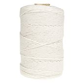 SZNUREK bawełniany biały ecru 3mm 200m