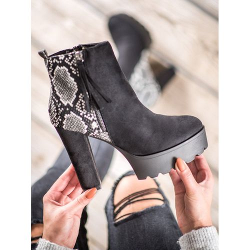 Botki Na Platformie Snake Print r.35 na Arena.pl