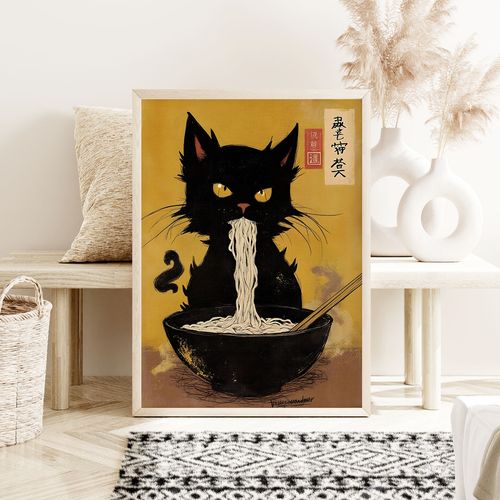 Plakat ramen kot 61x91 cm na Arena.pl
